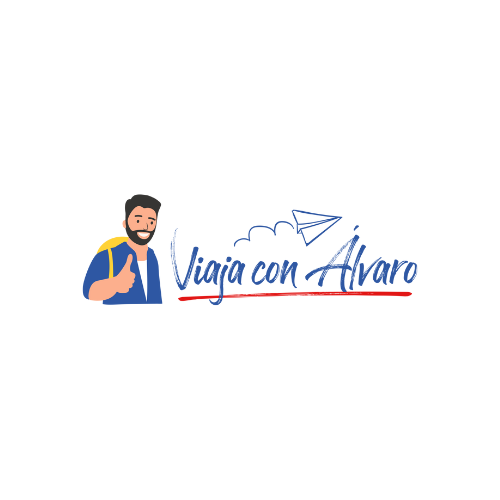 logotipo viaja con alvaro